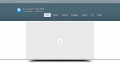 Desktop Screenshot of christopherwalshdds.com